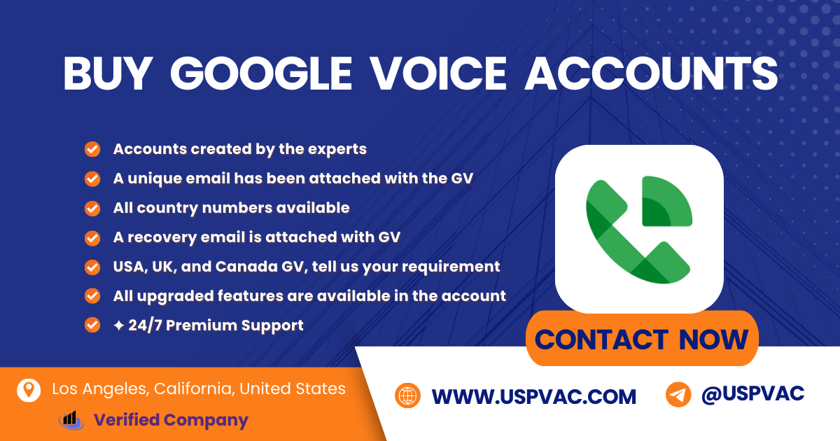 Buy Google Voice Accounts