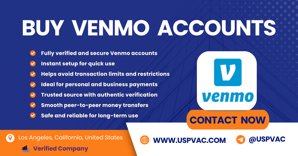 Buy Verified Venmo Accounts