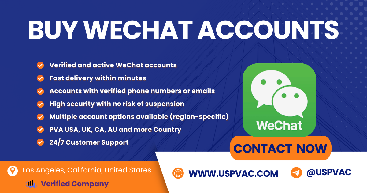 Buy WeChat Accounts