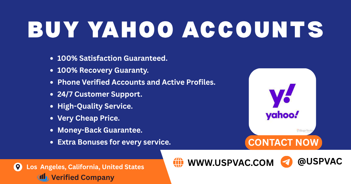 Buy Yahoo Accounts