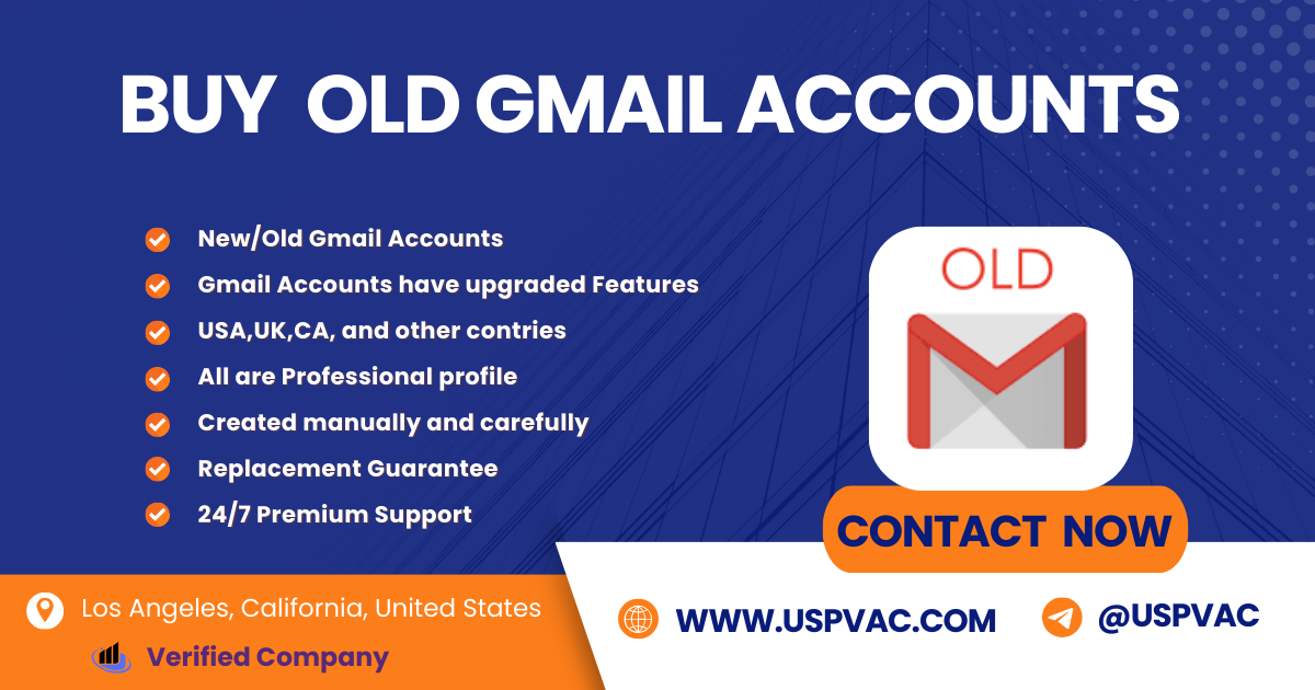 Buy Old Gmail Accounts 